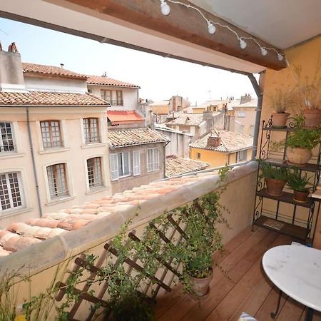 Le Dix Duplex Historical Center Balcony With View And Air Conditioning Aix-en-Provence Exterior foto