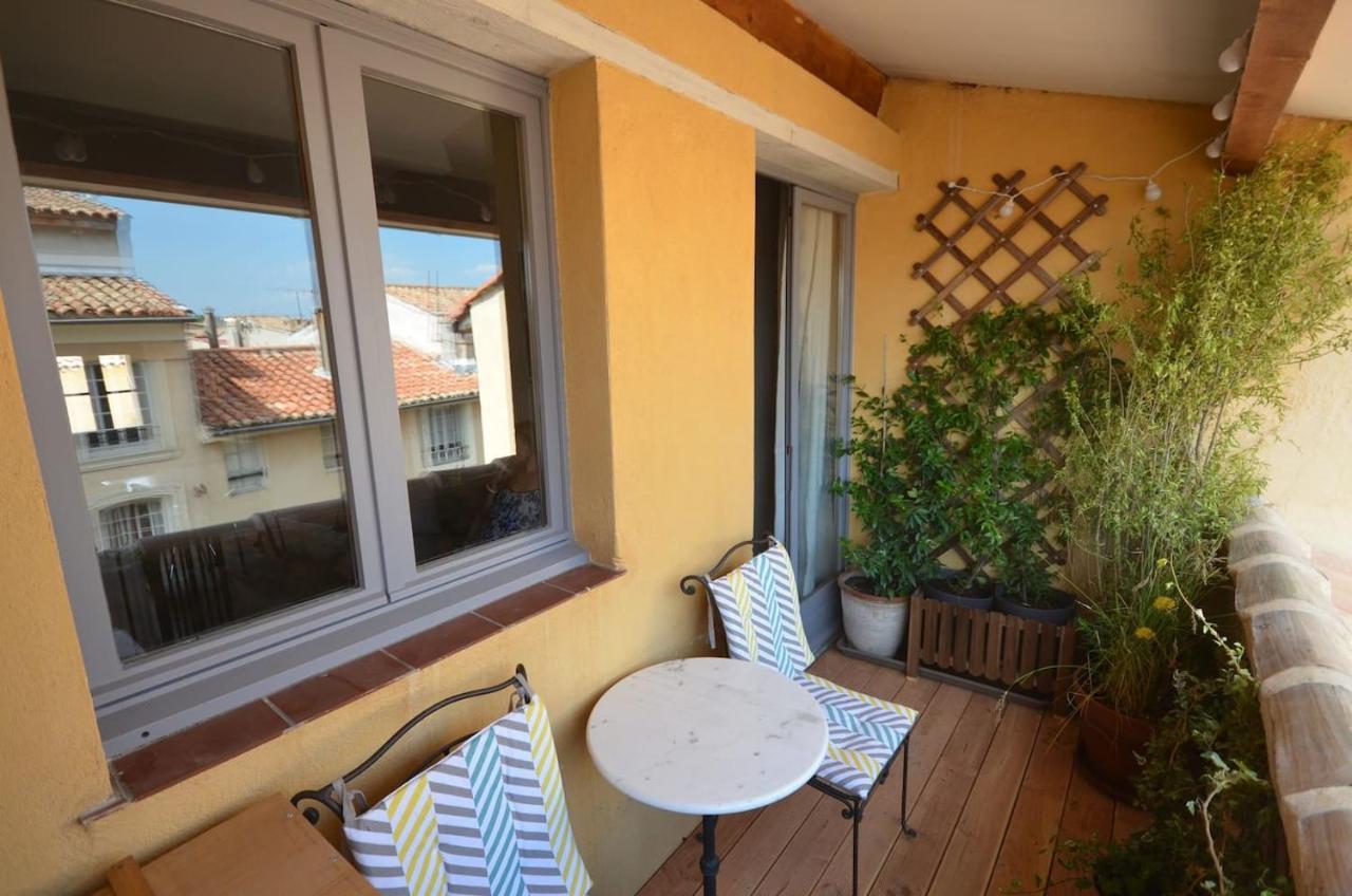 Le Dix Duplex Historical Center Balcony With View And Air Conditioning Aix-en-Provence Exterior foto